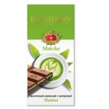 Bucheron шоколад молочный с чаем матча, 85 гр